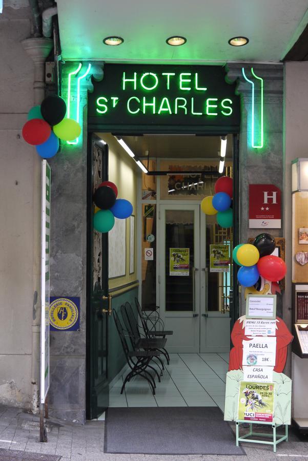 Hotel Saint-Charles Lourdes Exterior foto